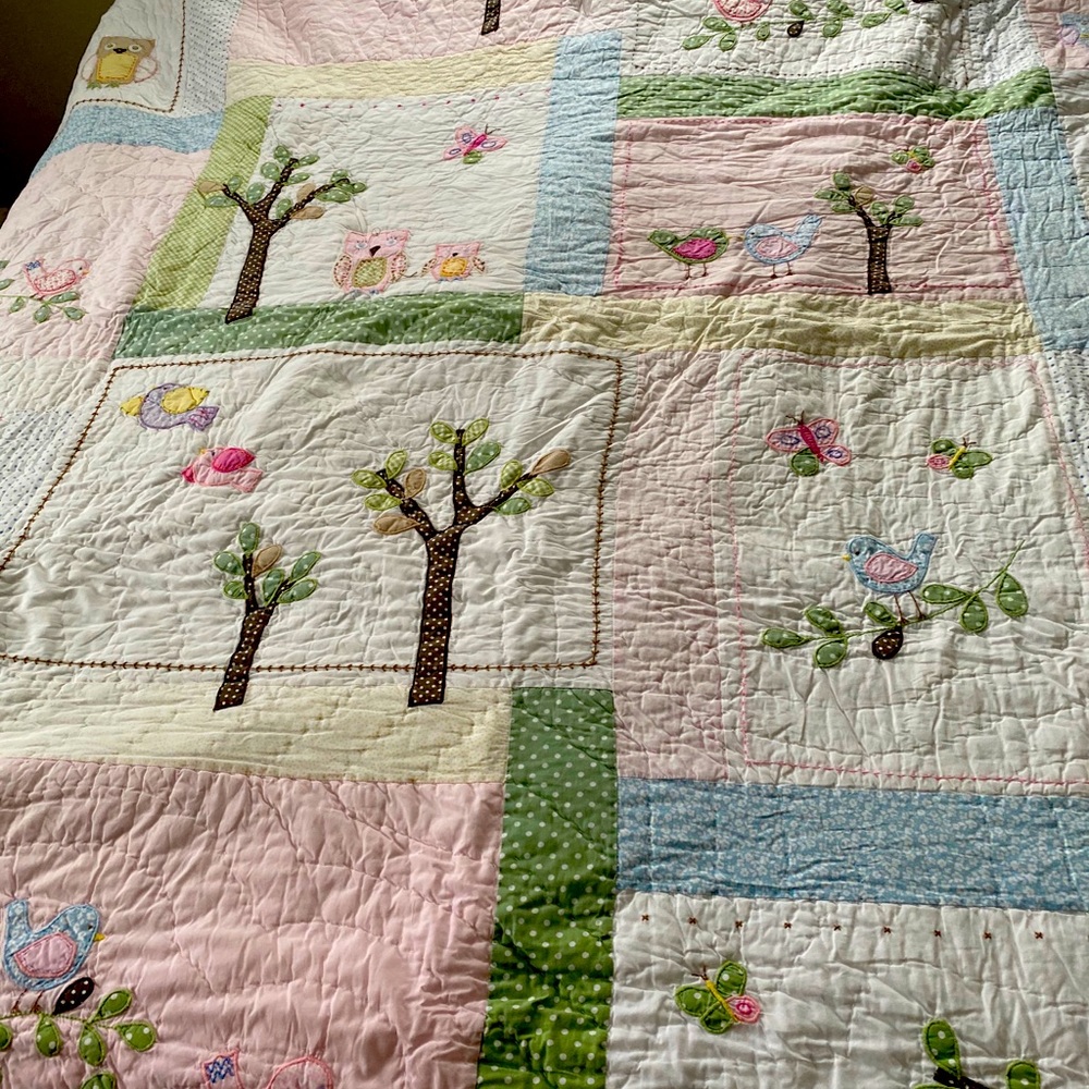 Pottery barn kids quilt set